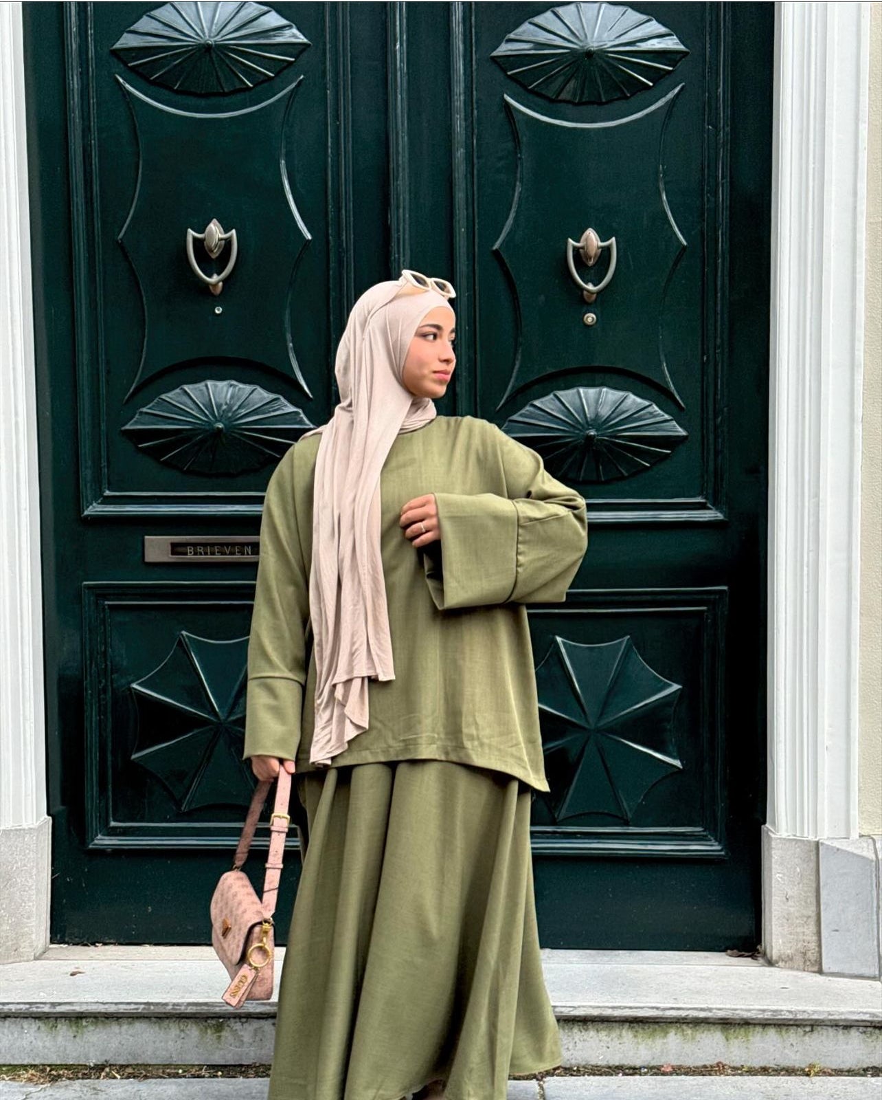 Ensemble Sang-Hee – Élégance Oversize & Style Minimaliste