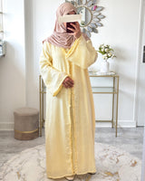ensemble kimono issu effet lin modest fashion