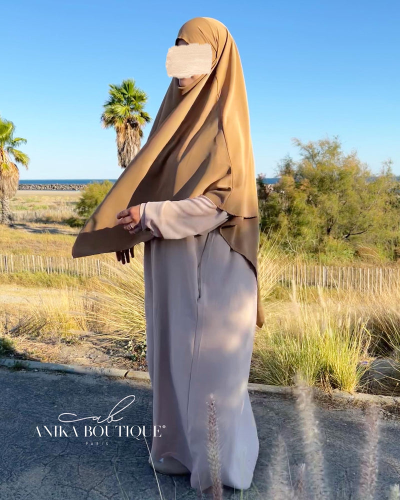 Khimar moyen soie de medine