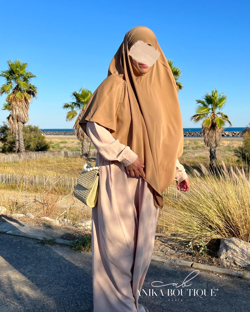 Khimar moyen soie de medine