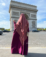 Abaya Rabab avec zip