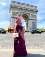 Abaya Rabab avec zip