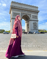 Abaya Rabab avec zip