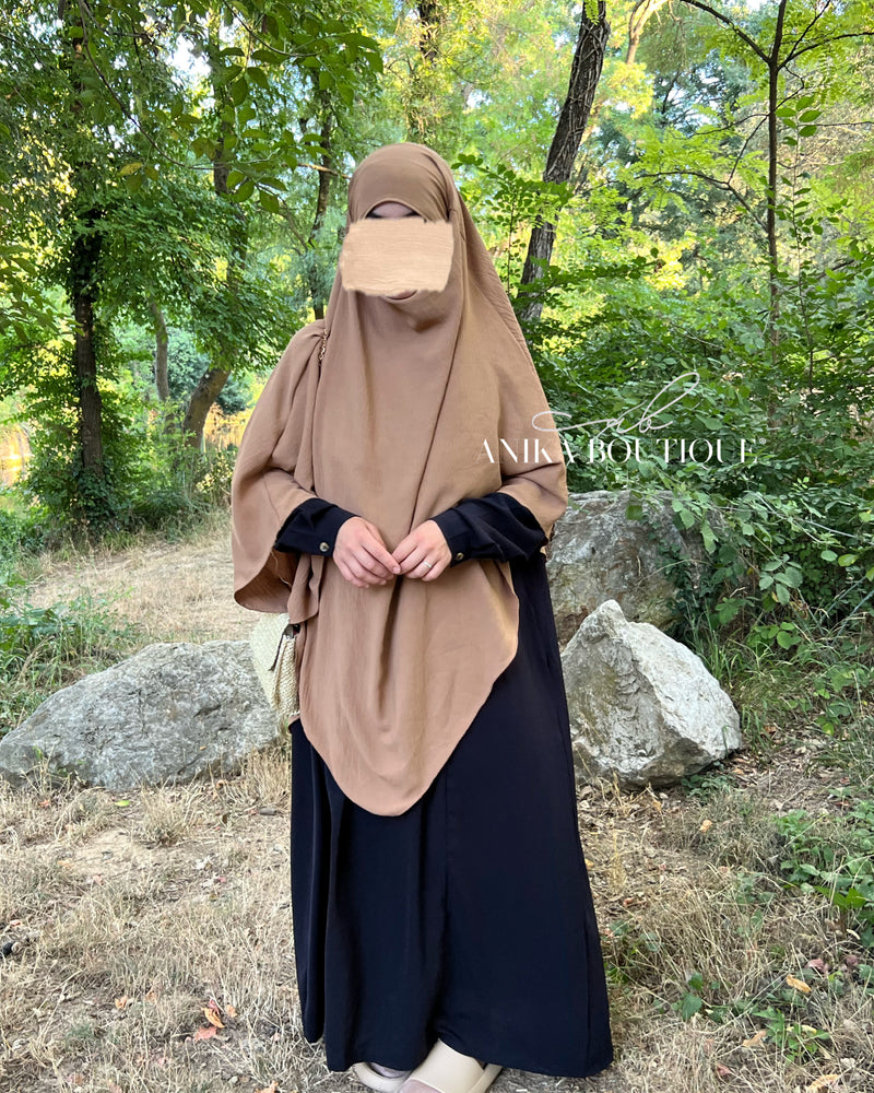 Khimar jazz maxi  camel