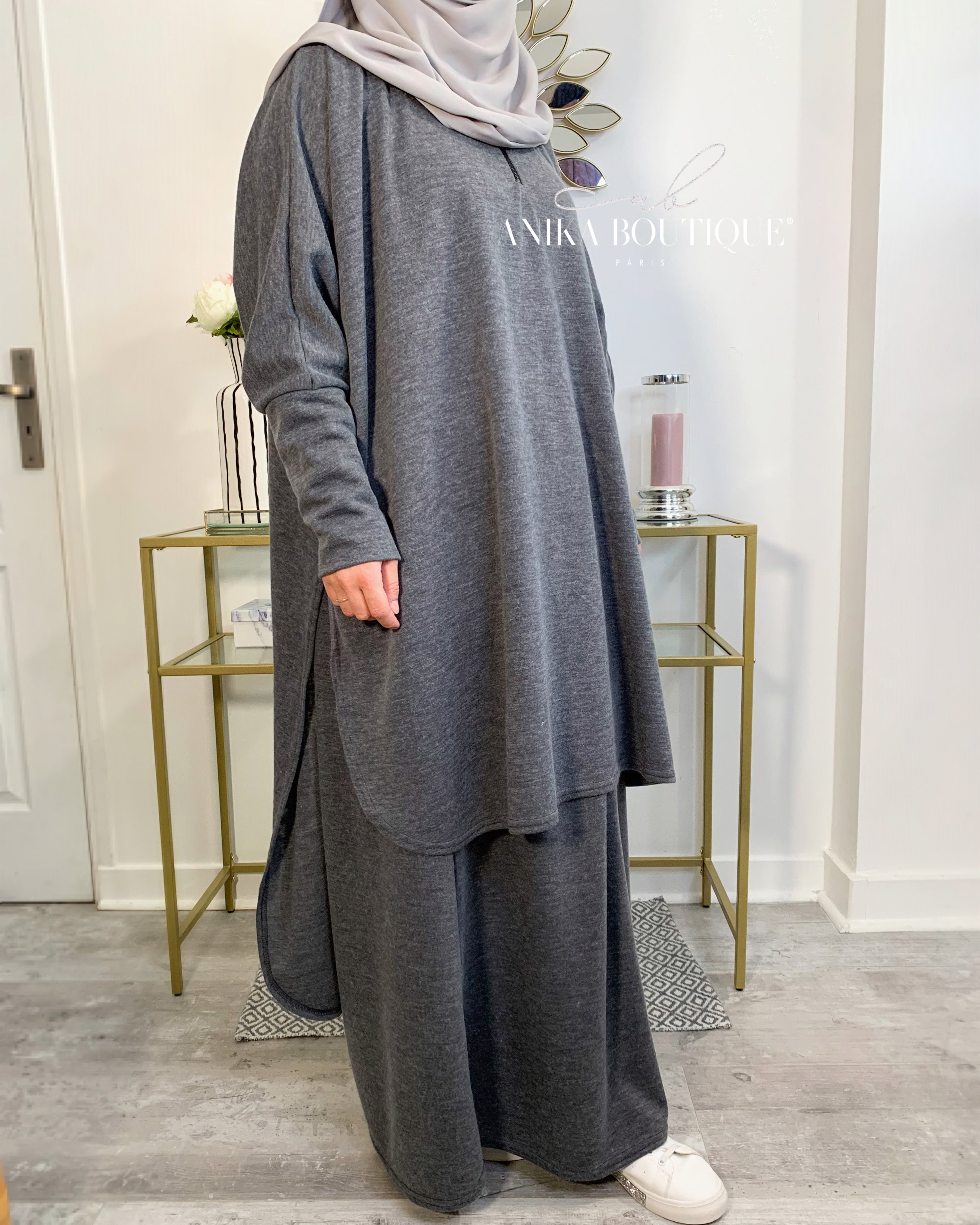 Ensemble Zaynabou en maille fine