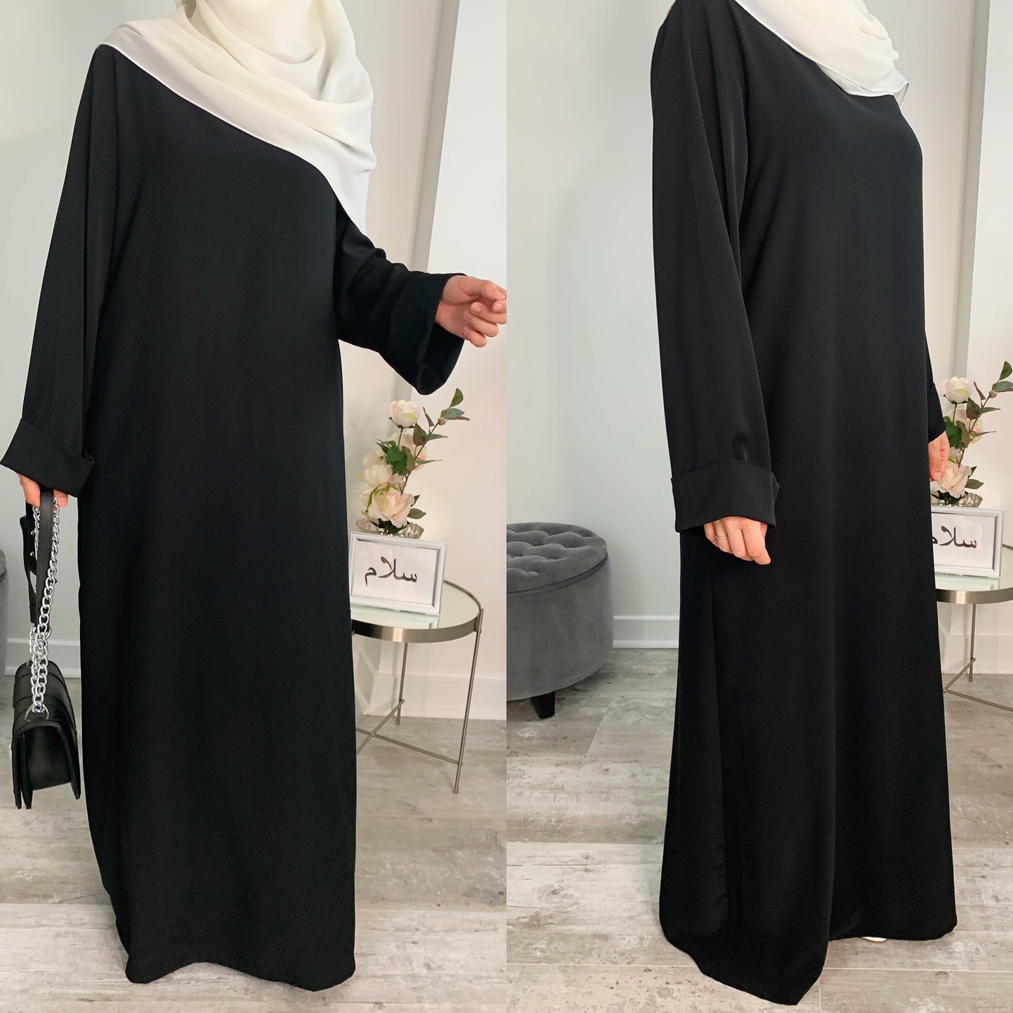 Abaya basic  noire