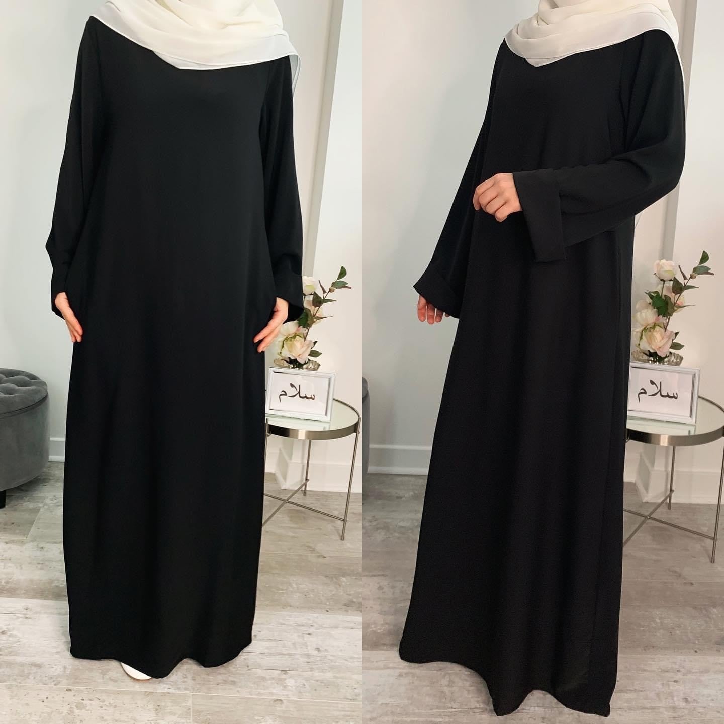 Abaya basic  noire