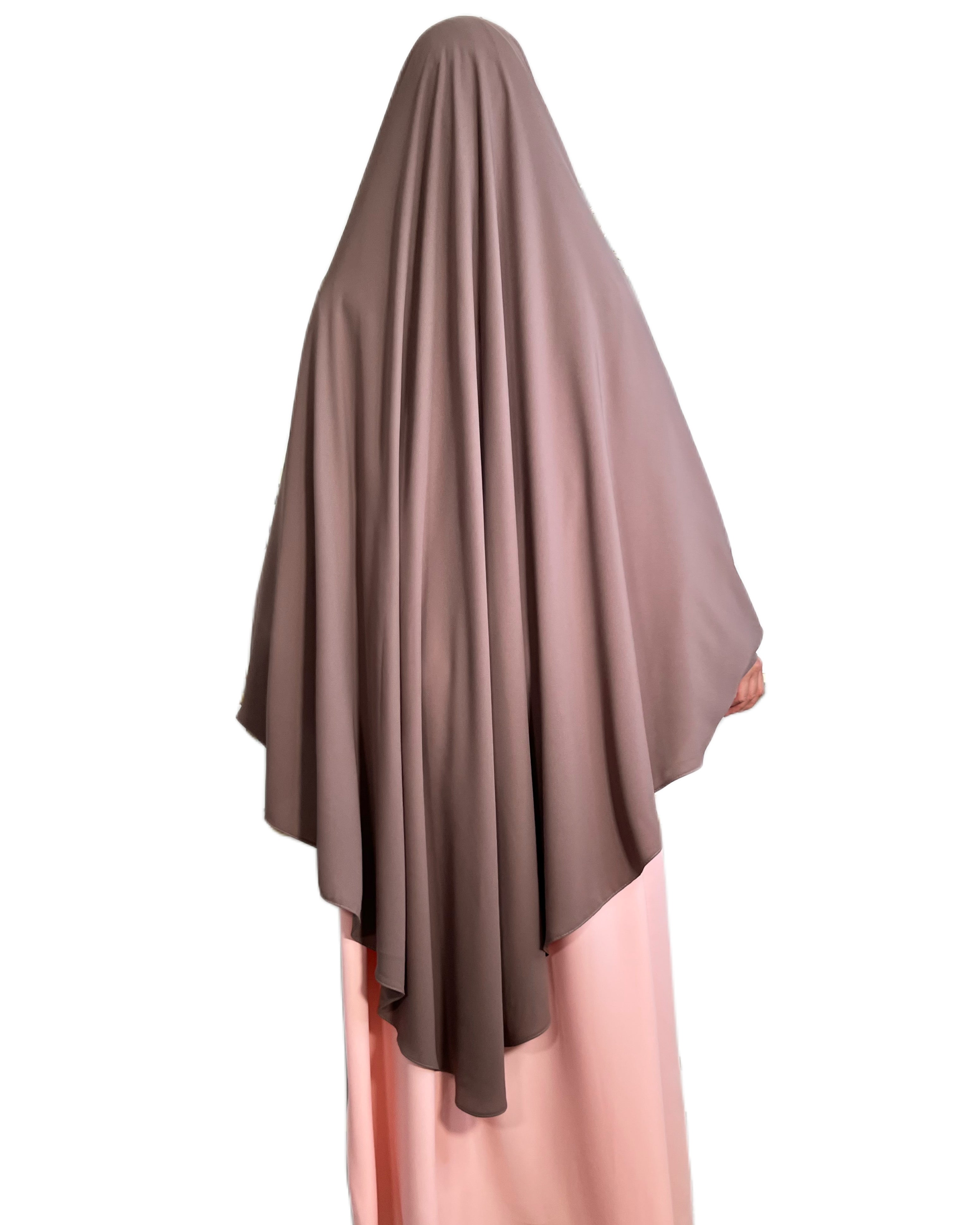 Khimar à manchettes made in Turquie – Modestie Assurée