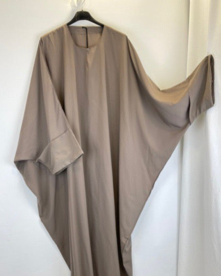 Abaya à pressions aux manches