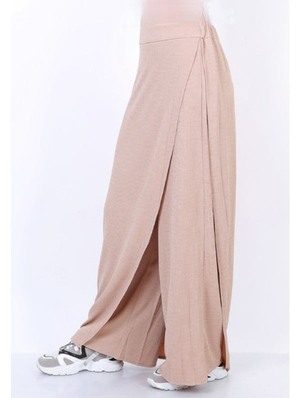 Pantalon effet jupe