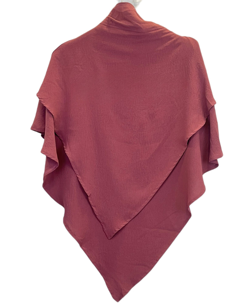 Khimar jazz 2 voiles petite fille