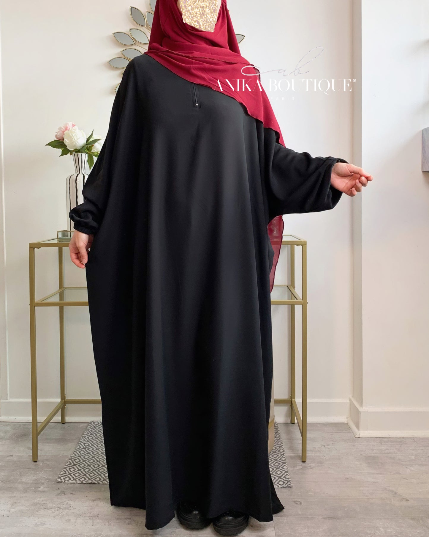 Abaya oummi noire