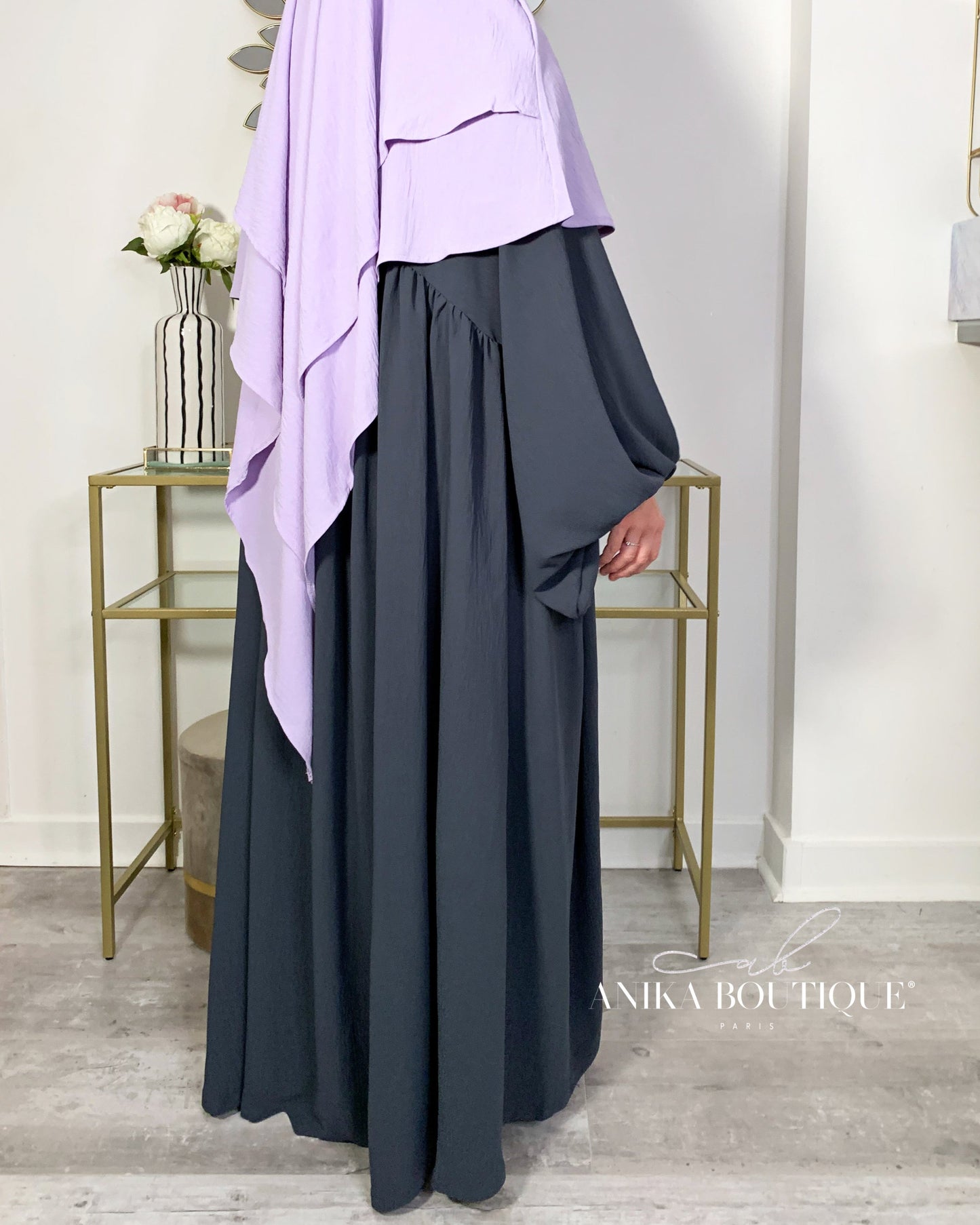 Abaya NOURA TALL pour femmes d'1m75/ 1m80