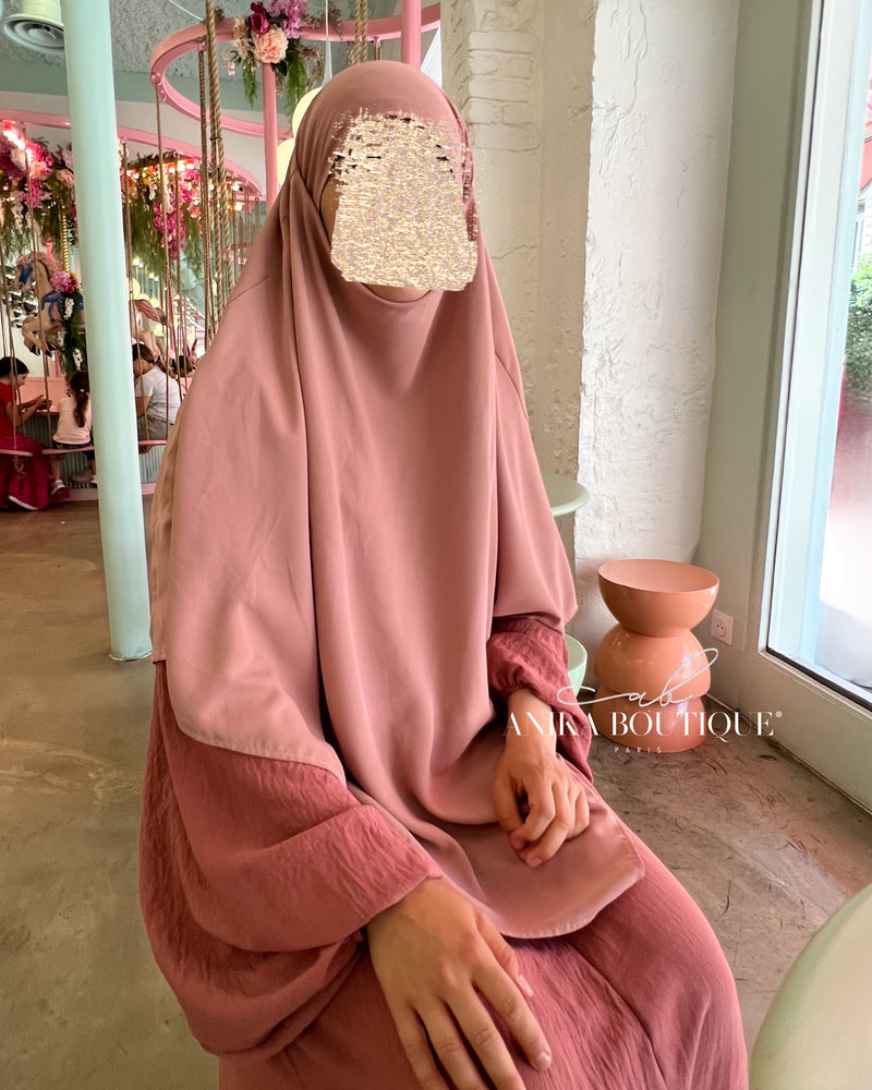 Khimar moyen soie de medine
