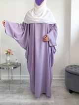 Abaya à pressions aux manches