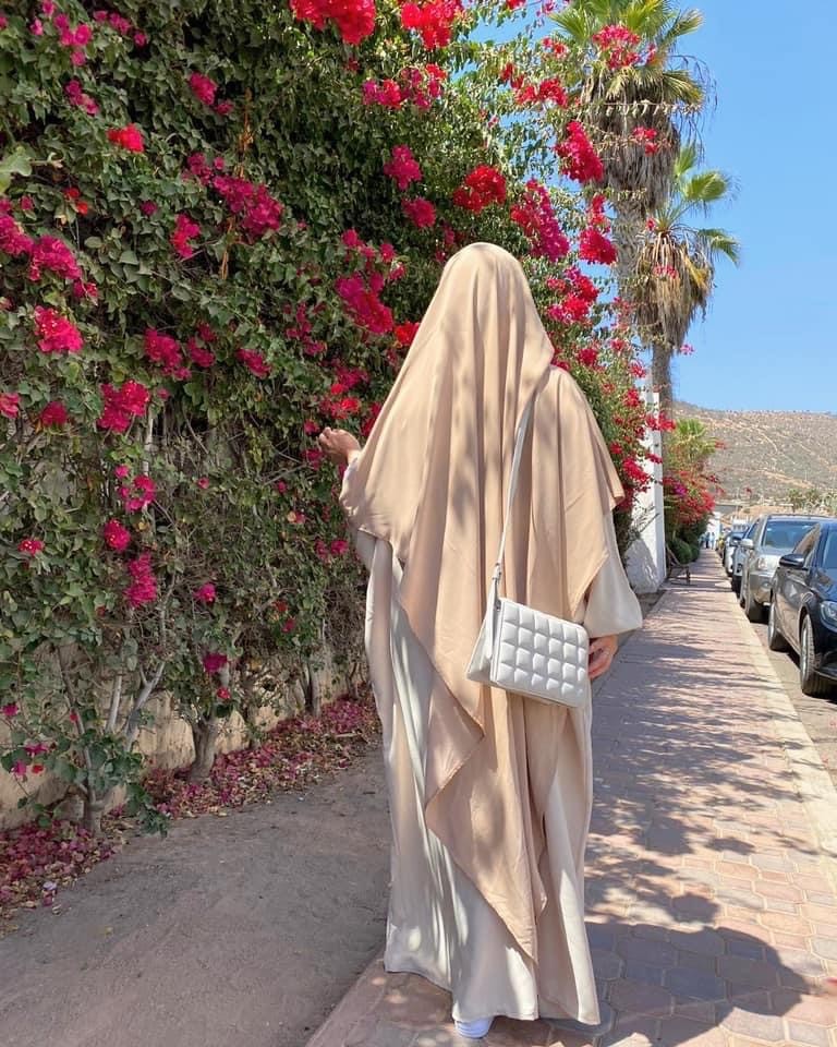 Khimar maxi soie de medine