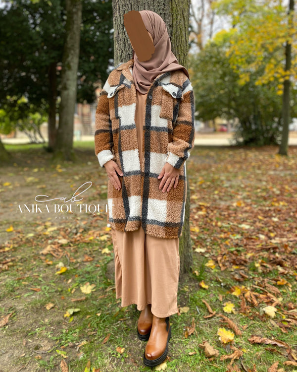Sur-chemise Moumoutte marron