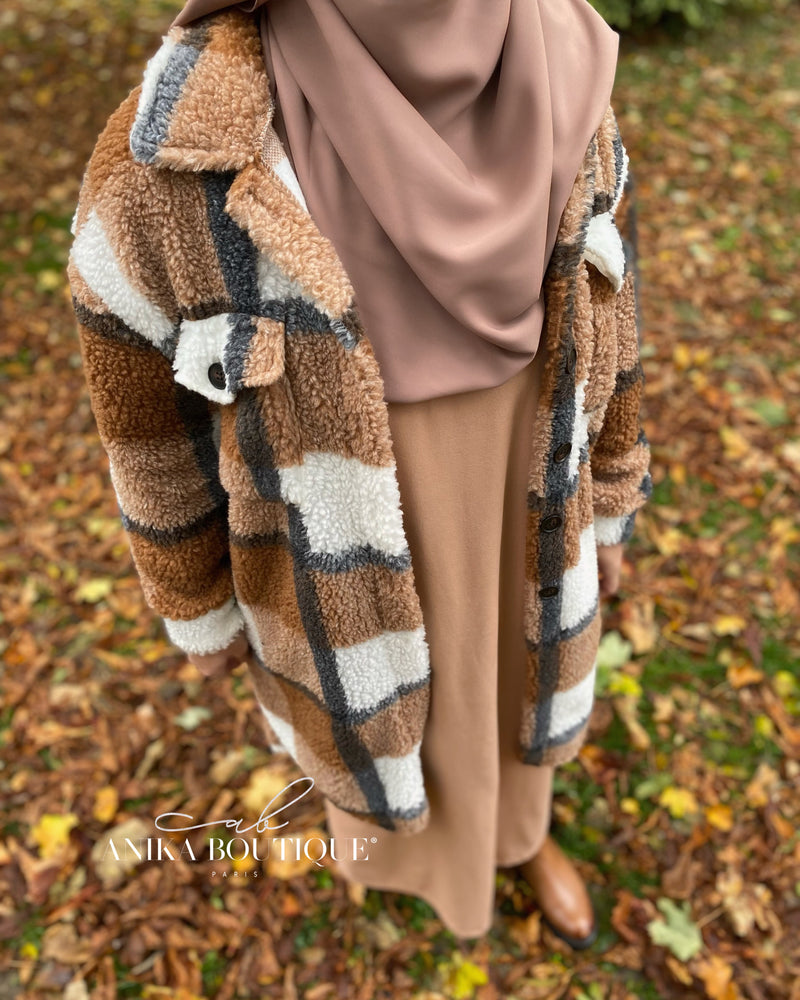 Sur-chemise Moumoutte marron