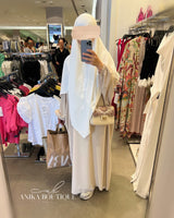 Khimar moyen soie de medine