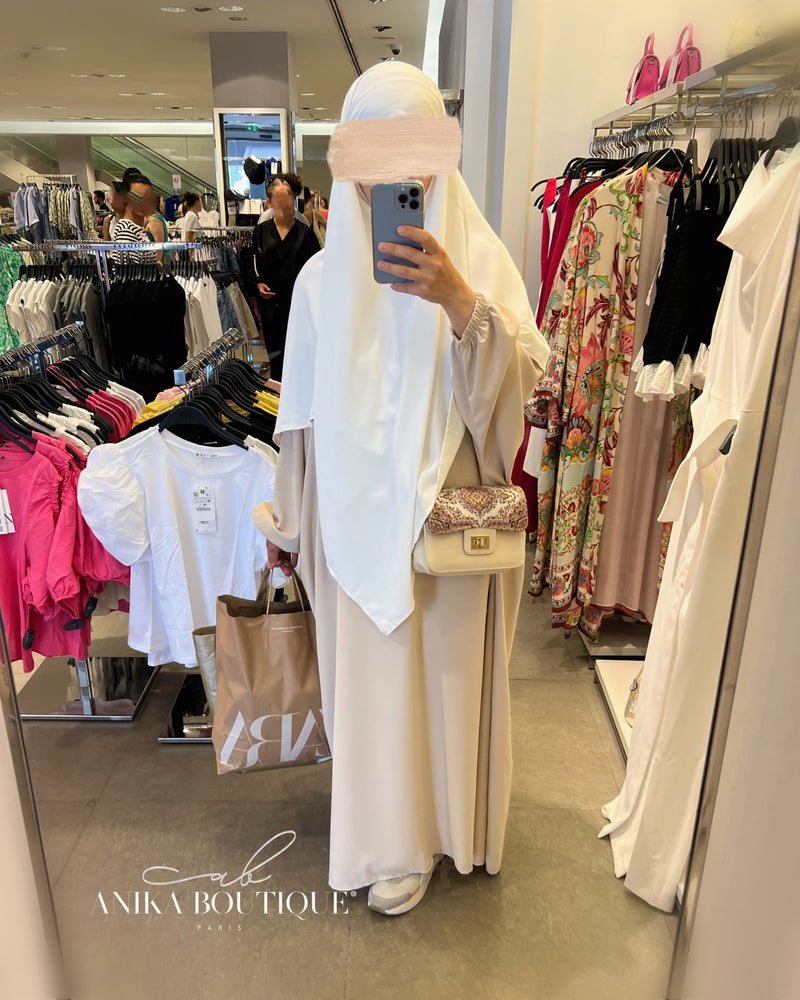 Khimar moyen soie de medine