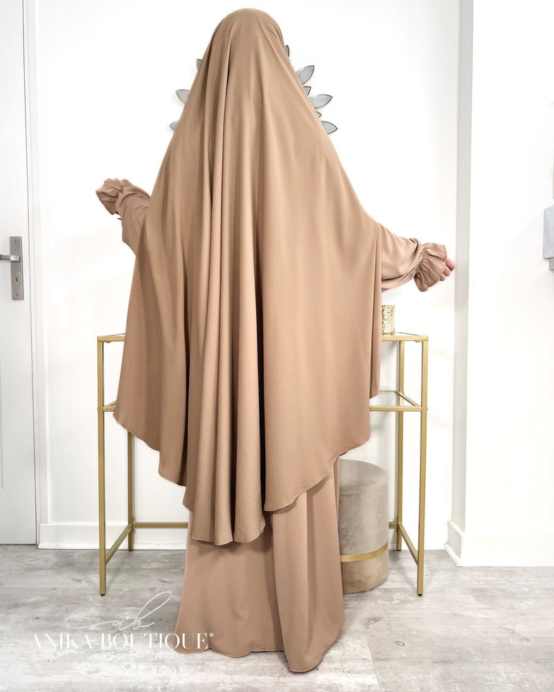 Khimar à fentes
