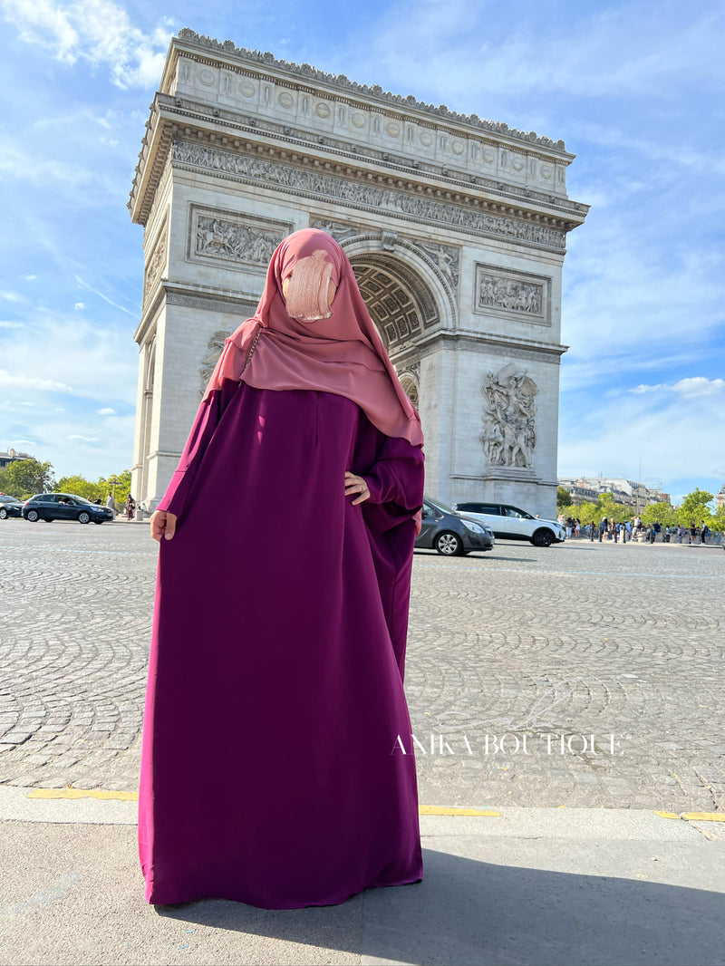 Abaya Rabab avec zip