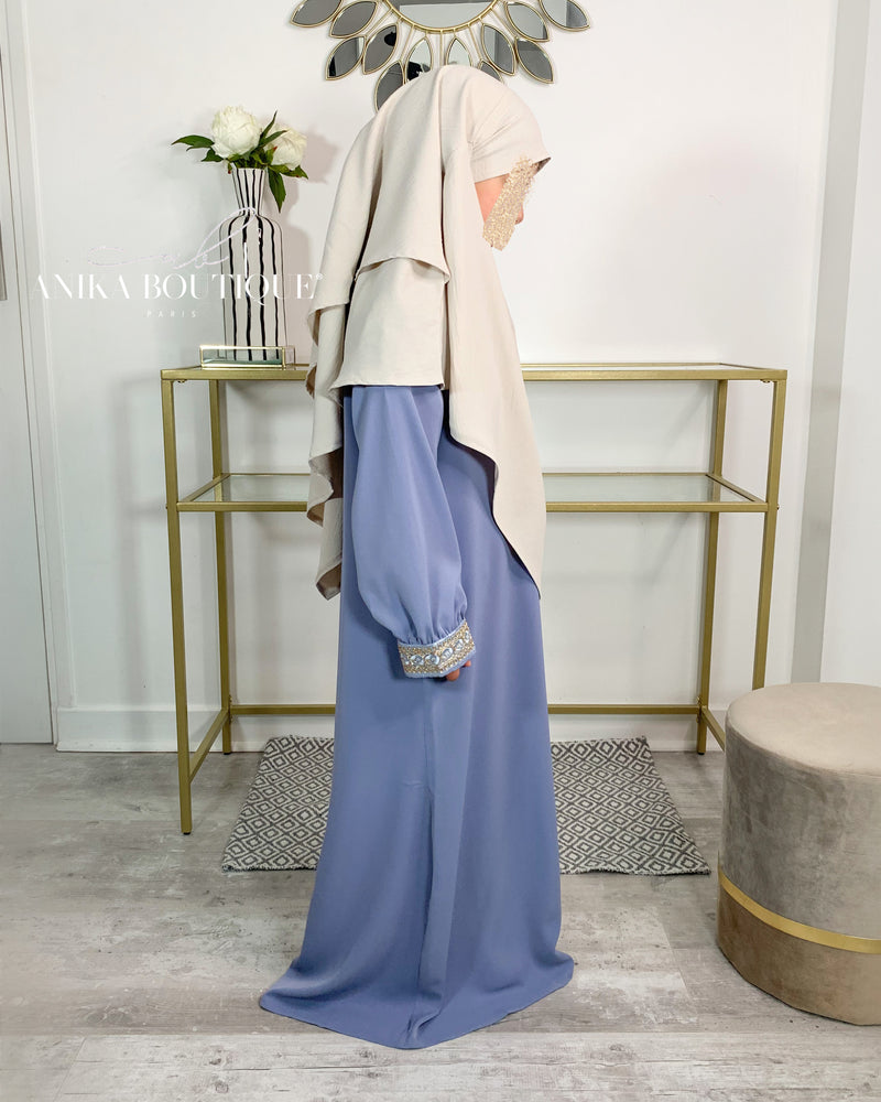 Khimar jazz 2 voiles petite fille
