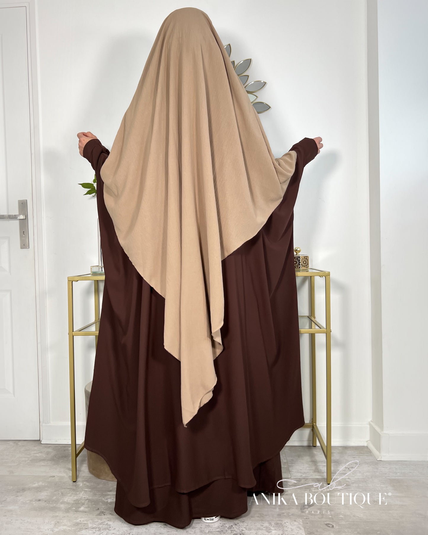 Khimar jazz maxi  camel