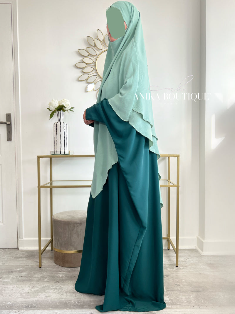 Abaya Rabab avec zip