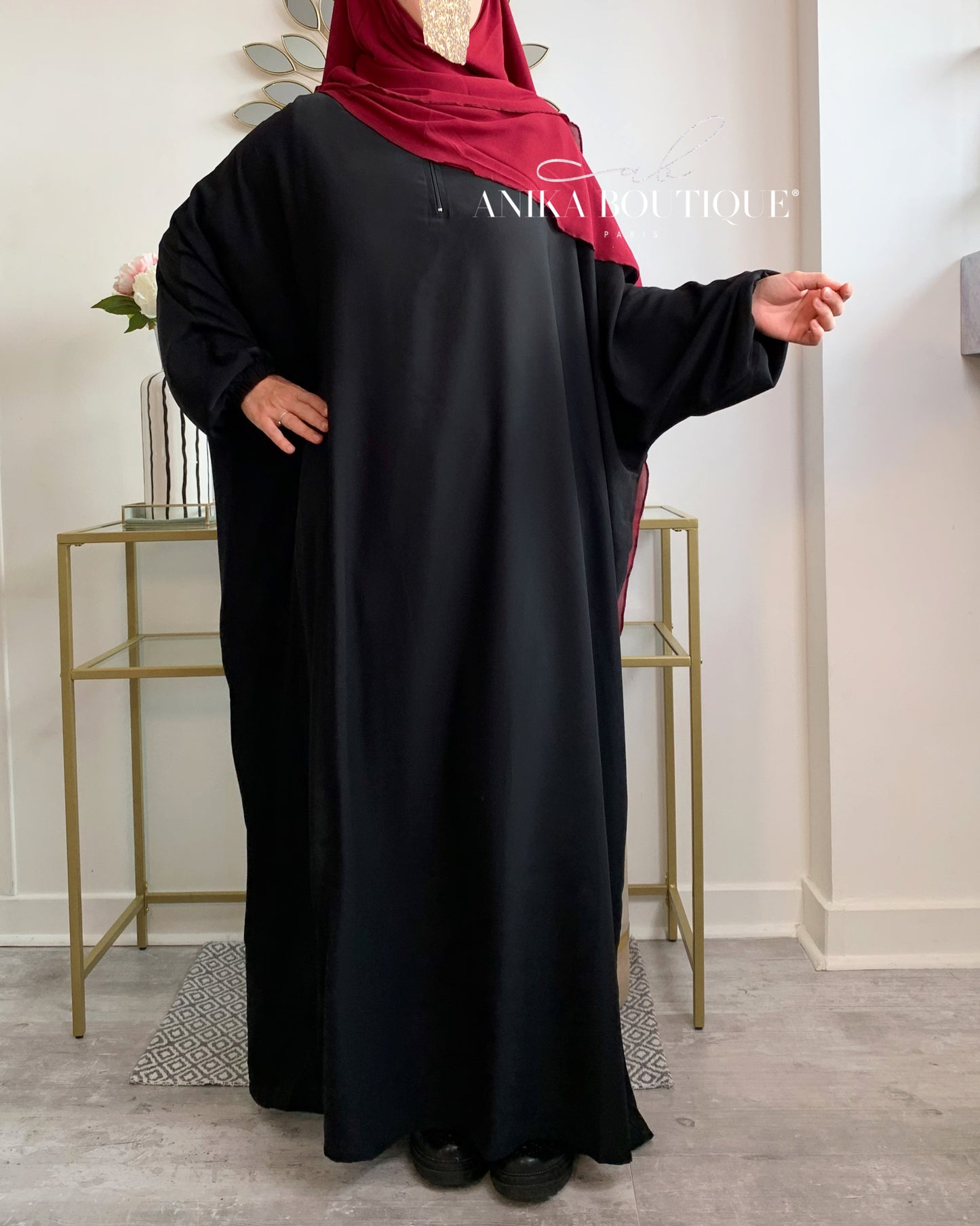 Abaya oummi noire
