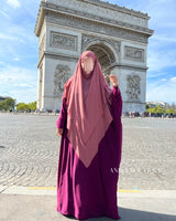 Abaya Rabab avec zip