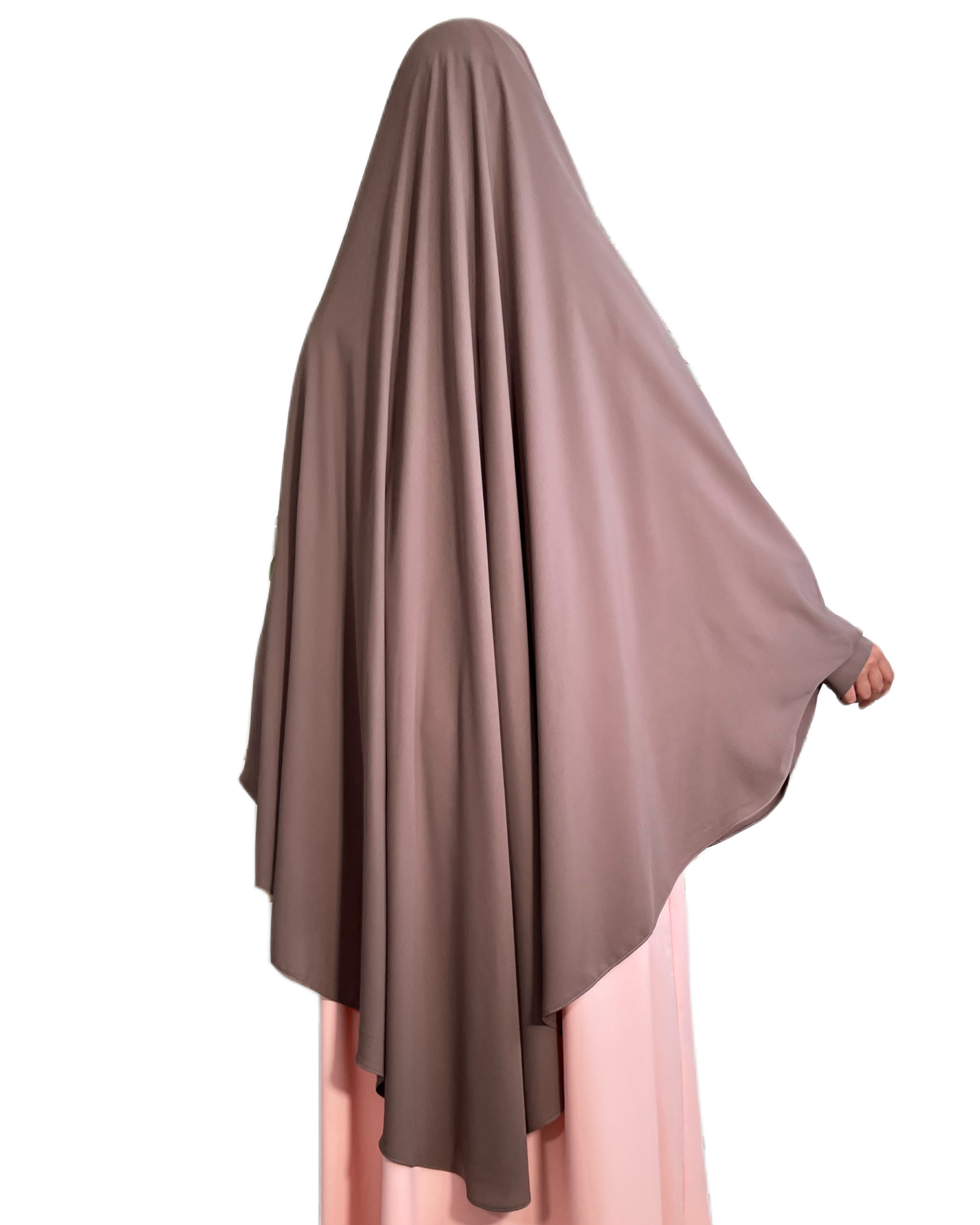 Khimar à manchettes made in Turquie – Modestie Assurée