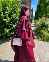 Khimar microfibre maxi