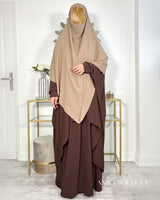 Khimar jazz maxi  camel