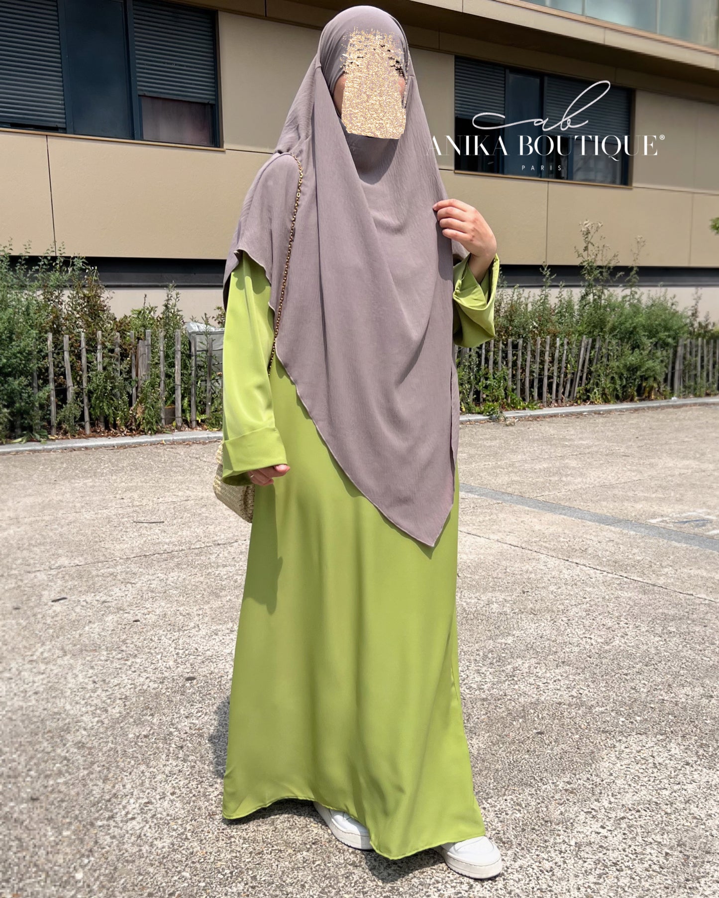 Abaya basic olive