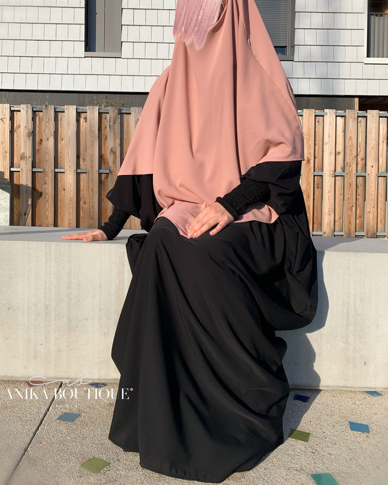 Khimar moyen soie de medine